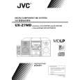 JVC CA-UXZ7MD Owner's Manual cover photo