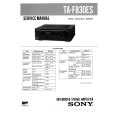 SONY TAF830ES Service Manual cover photo