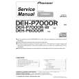 PIONEER DEH-P7000R/EW Service Manual cover photo