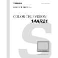 TOSHIBA 14AR21 Service Manual cover photo