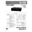 SONY TAF300 Service Manual cover photo