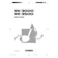 CASIO WK3500 Owner's Manual cover photo