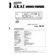 AKAI CD57 Service Manual cover photo
