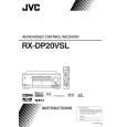 JVC RX-DP20VSL Owner's Manual cover photo