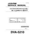 ALPINE DVA-5210 Service Manual cover photo