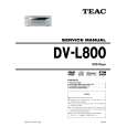 TEAC DV-L800 Service Manual cover photo