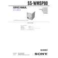 SONY SSWMSP80 Service Manual cover photo