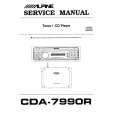 ALPINE CDA-7990R Service Manual cover photo