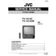 JVC TV13143 Service Manual cover photo
