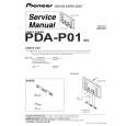 PIONEER PDA-P01/WL Service Manual cover photo