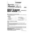 PIONEER GMX502 Service Manual cover photo