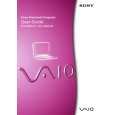SONY PCG-505FX VAIO Owner's Manual cover photo