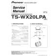PIONEER TS-WX20LPA/EW7 Service Manual cover photo