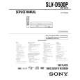 SONY SLVD500P Service Manual cover photo