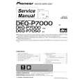 PIONEER DEQ-P7000/EW Service Manual cover photo