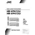 JVC HR-VP672U Owner's Manual cover photo