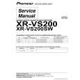 PIONEER XR-VS200SW/DDXJ Service Manual cover photo