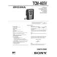 SONY TCM465V Service Manual cover photo