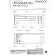 KENWOOD DPSG7 Service Manual cover photo