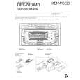 KENWOOD DPX7010MD Service Manual cover photo