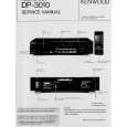 KENWOOD DP-3010 Service Manual cover photo