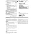 KENWOOD DPC-X447MP Owner's Manual cover photo