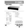 SONY STS500ES Service Manual cover photo