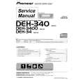 PIONEER DEH-3400XN Service Manual cover photo