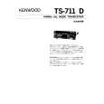 KENWOOD TS-711 Owner's Manual cover photo