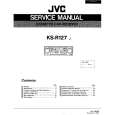 JVC KSR127 Service Manual cover photo