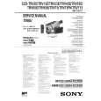SONY CCD-TRV715 Service Manual cover photo
