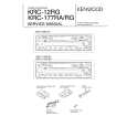 KENWOOD KRC12RG Service Manual cover photo