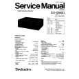 TECHNICS SUX980D Service Manual cover photo