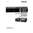 TEAC C-3X Owner's Manual cover photo