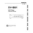 ONKYO DVS501 Owner's Manual cover photo