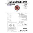 SONY XSL1036 Service Manual cover photo