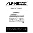 ALPINE 7190M/L Service Manual cover photo