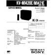 SONY KVM1421E Service Manual cover photo