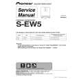 PIONEER S-EW5/DDFXTW Service Manual cover photo