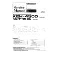 PIONEER KEH4500 Service Manual cover photo