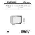 SONY KV25C3A Service Manual cover photo