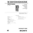 SONY M530V Service Manual cover photo