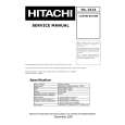 HITACHI CVS70DBSRNG Service Manual cover photo
