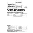 PIONEER VSX804RDS Service Manual cover photo