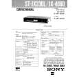 SONY STJX230L Service Manual cover photo