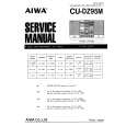 AIWA MXZ95 Service Manual cover photo