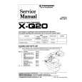 PIONEER XQ20 Service Manual cover photo