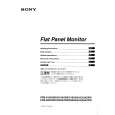 SONY PFM500A3WE Owner's Manual cover photo