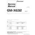 PIONEER GMX632 Service Manual cover photo