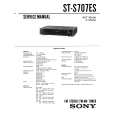 SONY ST-S707ES Service Manual cover photo